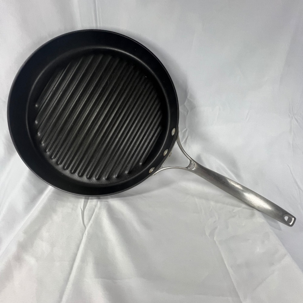 Calphalon Contemporary Nonstick 12 Inch Round Grill Pan Black Aluminum